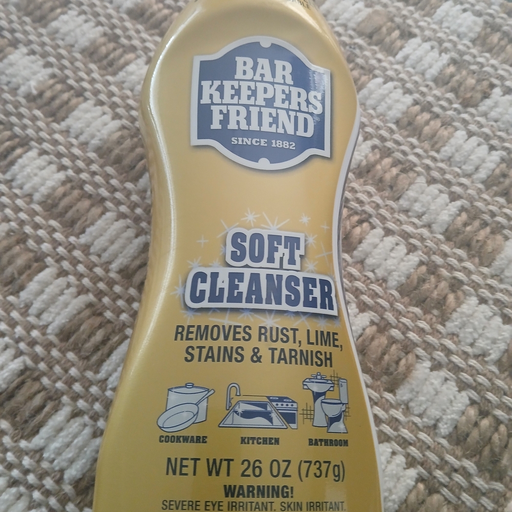 Bar Keepers Friend Soft Cleanser - Yellow Bottle